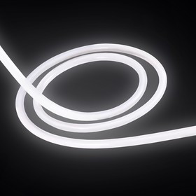 00-324, Лента светодиодная термостойкая, белый, 24В, 14.4Вт/м, 120SMD(2835)/м, 900Лм/м, 4000К, IP68, цена за катушку 5м