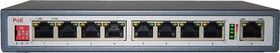 PoE Коммутатор, 8 PoE + 1 Uplink, c Watchdog и грозозащитой, CO-SWP9C, ComOnyx
