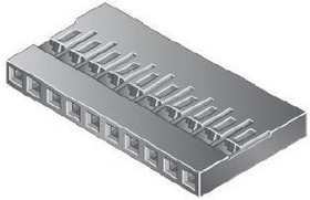 65039-034ELF, Headers &amp; Wire Housings MINI LATCH HSG .100CC-SG-L