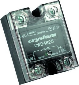 CWA4850E, Solid State Relay, 50 A rms Load, Panel Mount, 660 V ac Load, 36 V rms Control