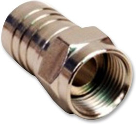 25-7032, CONNECTOR, COAXIAL, F, PLUG, CABLE