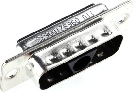 09692100633, 3 Way Cable Mount D-sub Connector Plug, 6.86mm Pitch