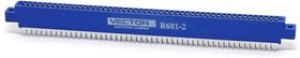 R681-2, Standard Card Edge Connectors RECEPTACLE 042" Hole Diameter R681-2, Standard Card Edge Connectors RECEPTACLE 042" Hole Diameter