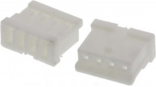 0874390400, Conn Housing F 4 POS 1.5mm Crimp ST Cable Mount Natural Pico-SPOX™ Bag