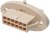 2070170014, 207017 Female Crimp Connector Housing, 4.2mm Pitch, 14 Way, 2 Row