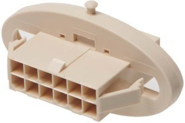 2070170014, 207017 Female Crimp Connector Housing, 4.2mm Pitch, 14 Way, 2 Row
