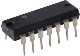 CD4012BE, Два логических элемента "4И-НЕ" (=КР1561ЛА8), [PDIP-14]