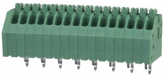 1990148, Fixed Terminal Blocks PTSA 0.5/16-2.5-Z 16P 2.5MM 45DEG 1990148, Fixed Terminal Blocks PTSA 0.5/16-2.5-Z 16P 2.5MM 45DEG