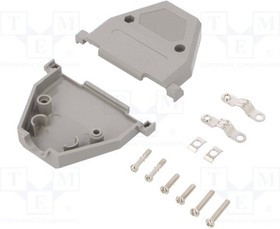 CCOV37-SC-LG, Корпус: для разъемов D-Sub, D-Sub 37pin,D-Sub HD 62pin, прямой