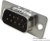 L777SDE09POL2, Разъем D Sub, DB9, Standard, Штекер, Серия SD, 9 контакт(-ов), DE, Пайка