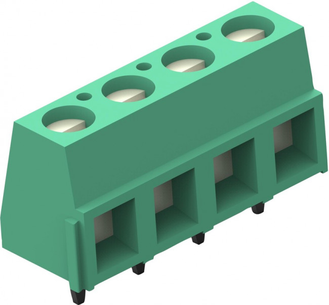 282837-4, КРЕПЛЕНИЕ ПЕЧАТНОЙ ПЛАТЫ TERMI-BLOK 4P