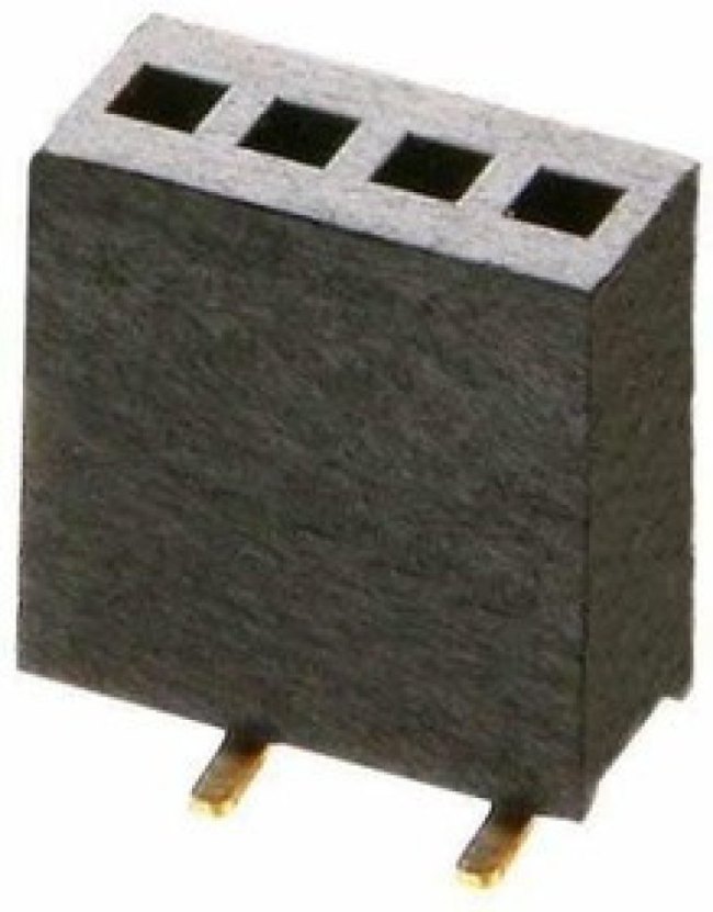 M52-5050545, PCB Receptacle, вертикальный, Board-to-Board, 1.27 мм, 1 ряд(-ов), 5 контакт(-ов)