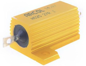 HS25 27R J, Wirewound Resistors - Chassis Mount 25W 27 Ohms 5%