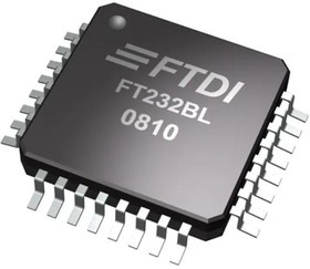 FT232BL-TRAY, FT232BL-TRAY, USB Controller, USB 2.0, 6 V, 32-Pin LQFP