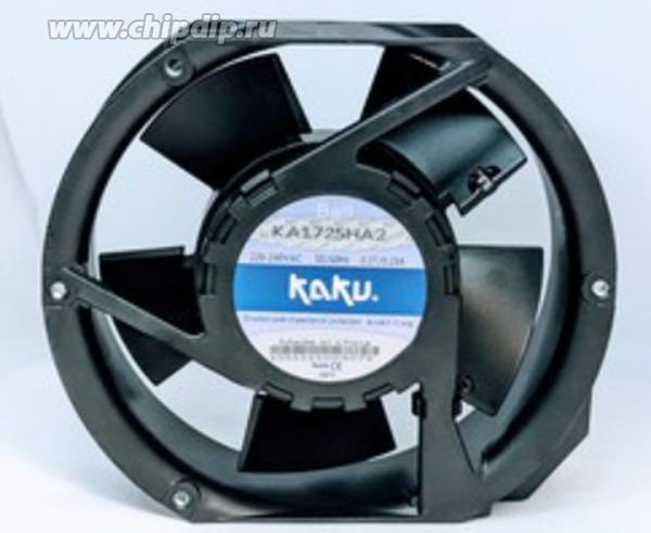 Вентилятор KAKU KA1725HA2SAT 220V 0.27A/0.23A 172x150x50mm