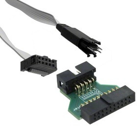 8.06.04 J-LINK 10-PIN NEEDLE ADAPTER, J-Link Needle адаптер, 20-контактный JTAG в 10-контактный разъем Needle