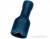 FDFD1.25-187(8) Blue, наконечник кабельный ножевой (гнездо) полностью в изоляции 0.8х4.75мм, сеч. пров. 0.5-1.5мм2