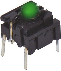 5GTH93522, IP67 Cap Tactile Switch, SPST 50 mA @ 24 V dc