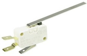 D453-V3LL, Micro Switch D4, 16A, 1CO, 4N, Long Lever