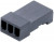 661003113322, 48532480 Male Connector Housing, 2.54mm Pitch, 3 Way, 1 Row