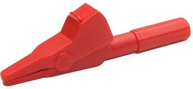 CTM-652-2, Test Clips Small Safety Alligator Clip,Red