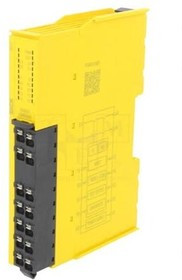 RLY3-EMSS100, Модуль реле безопасности, Серия ReLy, Монтаж DIN, -25-55°C, IP20