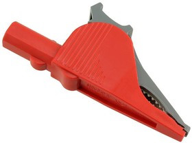 CT3251-2, Test Clips Insulated Alligator Clip, Ex-Large (Elephant Clip), Red