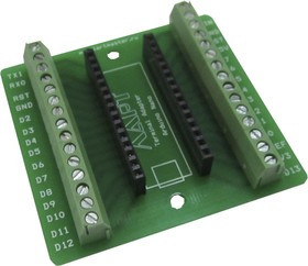 Терминальный адаптер для Arduino nano, Плата расширения для удобного подключения датчиков, устройств