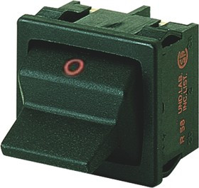 01812.1102-02, Toggle Switch, Panel Mount, On-Off, DPST, Tab Terminal
