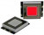 CSMS15CIC01, CAPACITIVE TOUCH SENSOR DISPLAY, RED