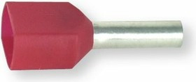 Концевая гильза 2x1 мм красная (500 шт/уп) 849820