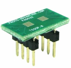 PA0032, Sockets &amp; Adapters TSSOP-8 to DIP-8 SMT Adapter
