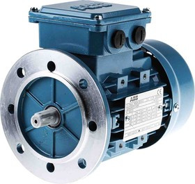 3GAA062312-BSF, M3AA Reversible Induction AC Motor, 0.18 kW, IE2, 3 Phase, 4 Pole, 415 V, Flange Mount Mounting