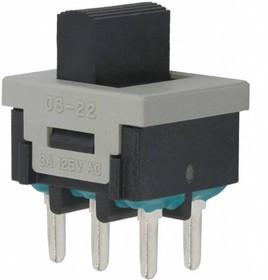 CS22BNW03, Slide Switches DPDT ON-NONE-ON 3A