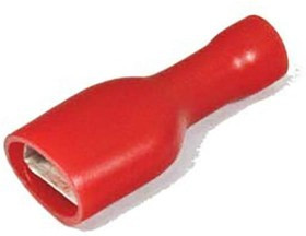 FDFD1.25-250, Клемма ножевая полностью изолированная красная