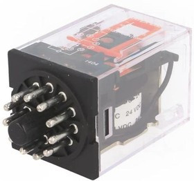MK3P5-I 24VDC, Реле: электромагнитное; 3PDT; 24ВDC; 10А; макс.250ВAC; PIN: 11