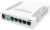 MikroTik RB260GS (CSS106-5G-1S)(r2) Коммутатор RouterBOARD 260GS 5-port Gigabit smart switch with SFP cage, SwOS, plastic case, PSU