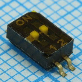 218-2LPST, DIP Switches / SIP Switches SPST 2 switch sections