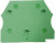 NPP AVK 2,5-10 (зеленый), 444122 Концевой сегмент на клеммники AVK(2,5-10)/ AVK RD (2,5-4)