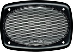 GRILLE 4X6, Oval Speaker Grill, 4"x6"