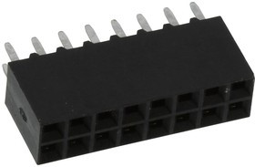 534206-8, PCB Receptacle, Плата - к - плате, 2.54 мм, 16 контакт(-ов), AMPMODU Mod II