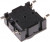 3ESH9-08.0, IP67 Black Button Tactile Switch, SPST 50 mA @ 24 V dc 2.9mm PCB