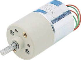 L149-6-43, DC Motor, 27 mm, with Gearbox 43:1 6 VDC